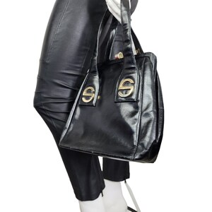 Vintage Black Purse Handbag