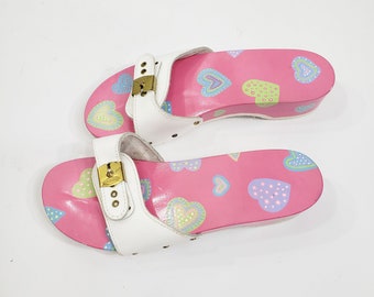 dr scholls wooden shoes