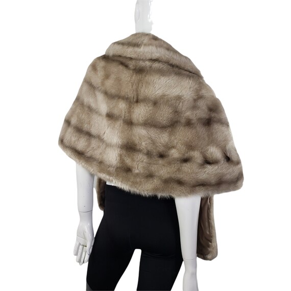 Vintage Regina Glenara by Denoit Faux Fur Stole C… - image 2