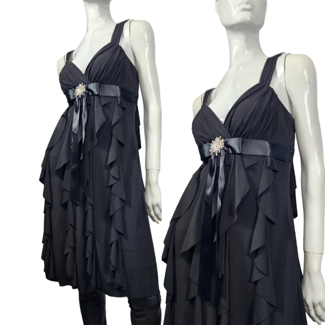 show me your mumu black dress Romance Ruffle ~ Luxe Satin – How Finding the Perfect Delayed Size:US10