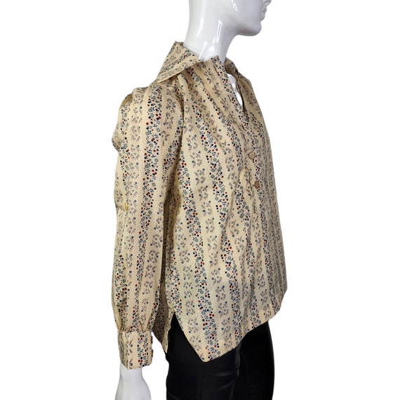 Vintage 70s Prarie Blouse Top M/L - image 7