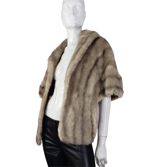 Vintage Regina Glenara by Denoit Faux Fur Stole C… - image 6