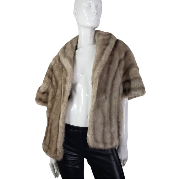 Vintage Regina Glenara by Denoit Faux Fur Stole C… - image 4