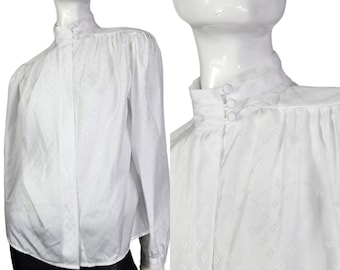 Blusa blanca Josephine vintage