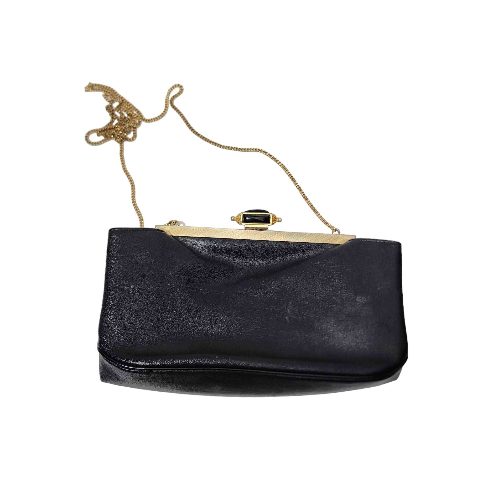 センスのいい お歳暮 Vintage Leather Etsy - Bag Shoulder Chain バッグ