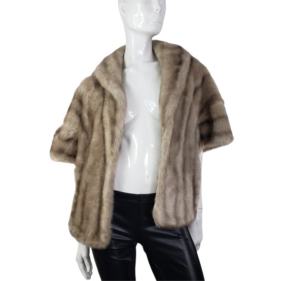 Vintage Regina Glenara by Denoit Faux Fur Stole C… - image 5