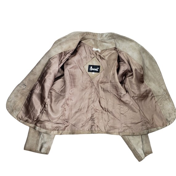 Vintage Avanti Tan Suede Jacket S/M - image 7