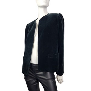 Vintage Koret Black Velvet Blazer M/L