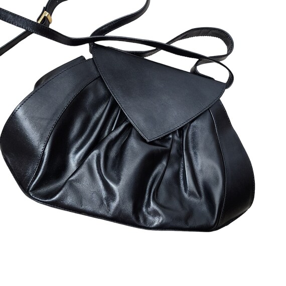 Vintage Sopresa Black Bag handbag shoulder bag - image 6