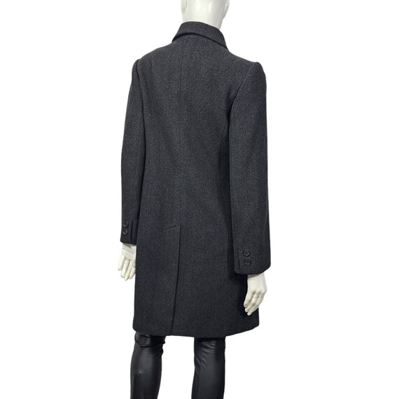 Vintage Jones NY Gray Wool Coat Small - image 3