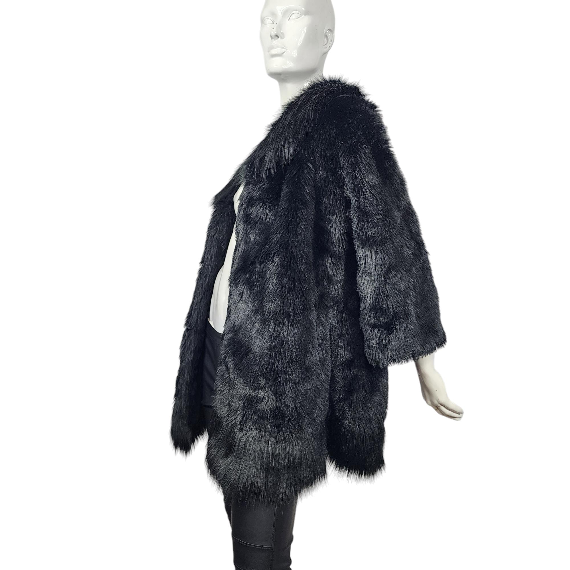 ヴィンテージ Y2K フェイクファーコート Lサイズ - Etsy 日本