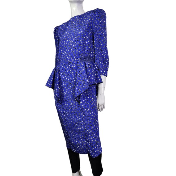 Vintage ACT I New York Purple Peplum Dress XS - Etsy Canada