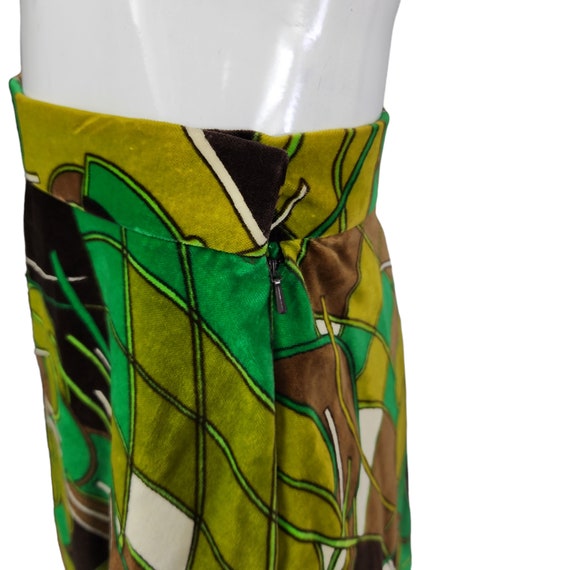 Vintage 60s 70s Martinique London Long Skirt 28 W… - image 2