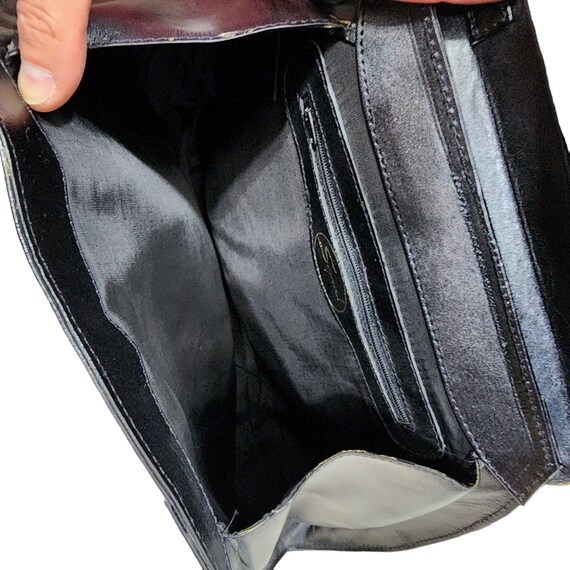 Vintage Sopresa Black Bag handbag shoulder bag - image 5