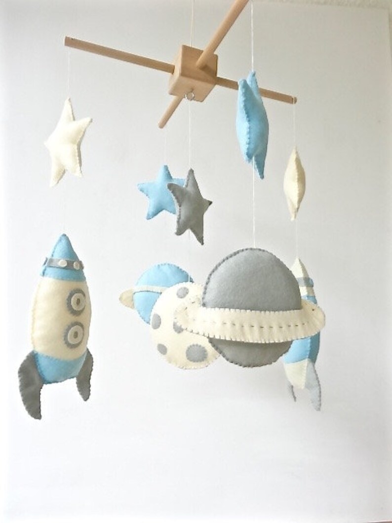 Baby Mobile Space / Mobile / Baby Mobile / Baby Crib Etsy