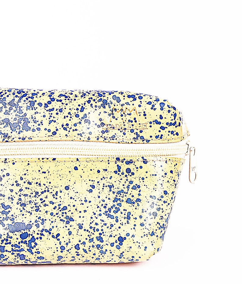 Belly bag Luca in light brown*dots