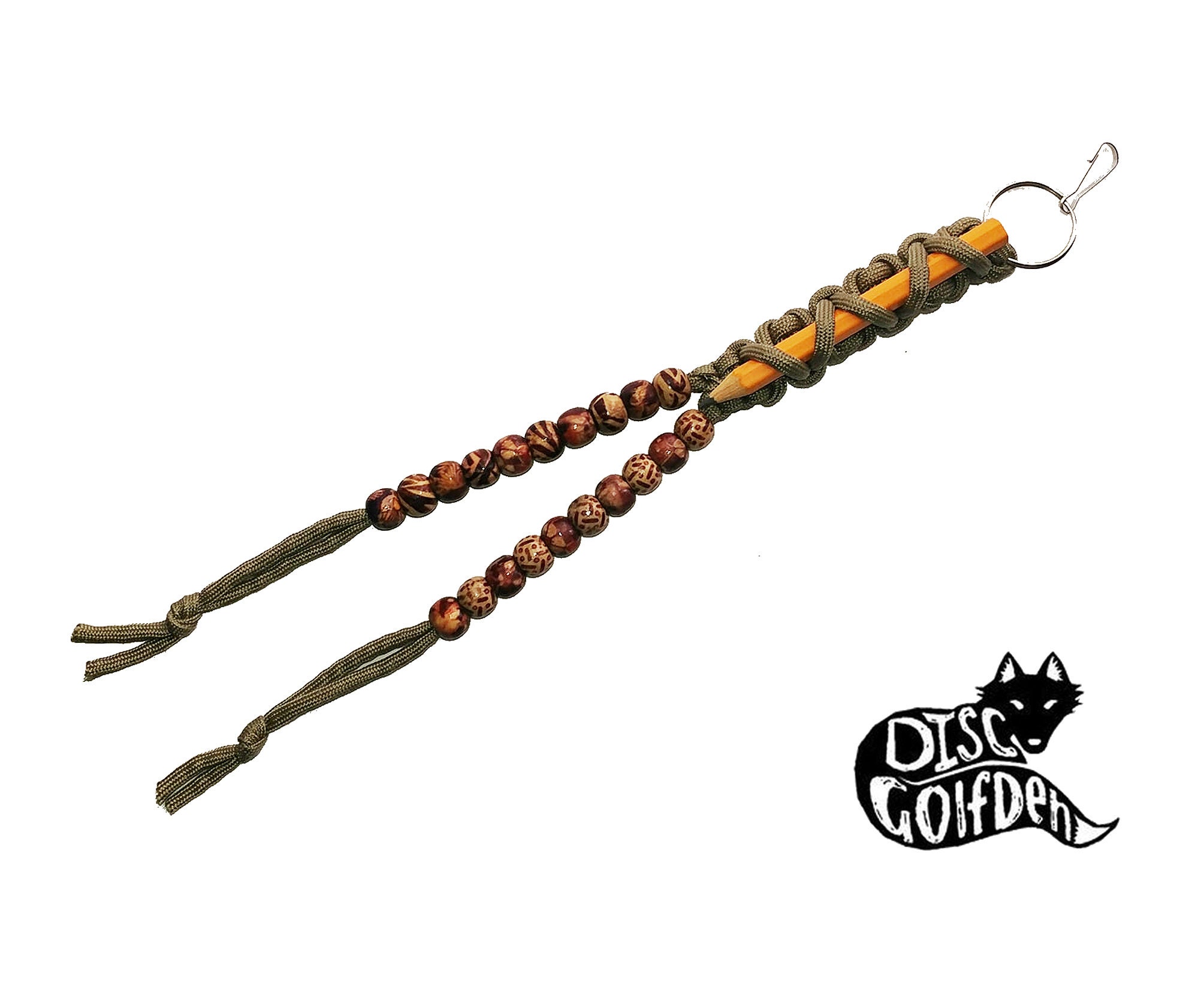 Disc Golf Birdie Beads or Score Beads with Pencil Wood Etsy