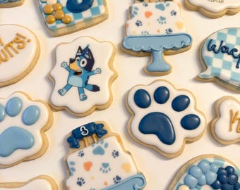 Bluey Sugar Cookie 1 dozen