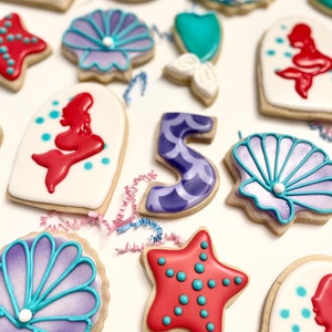 Mermaid  Sugar Cookies