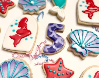 Mermaid  Sugar Cookies
