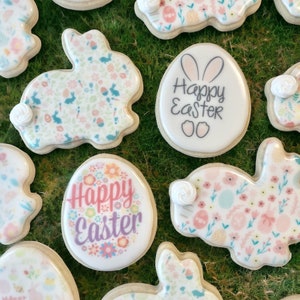 Easter Bunny Cookies one  dozen