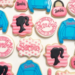 Barbie Doll Cookies 1 Dozen