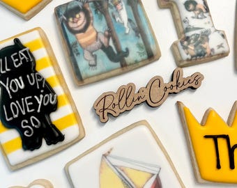 Where The Wild Things Are  Sugar Cookies One Dozen