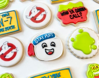 Ghost Buster Cookies one  dozen