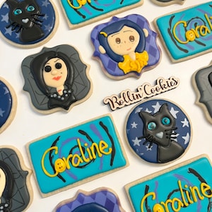 Coraline Sugar Cookies One Dozen
