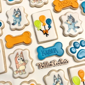 Bluey Sugar Cookie One Dozen