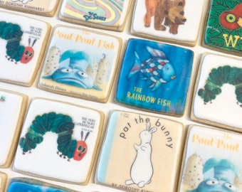 Story book covers sugar cookies  one  dozen