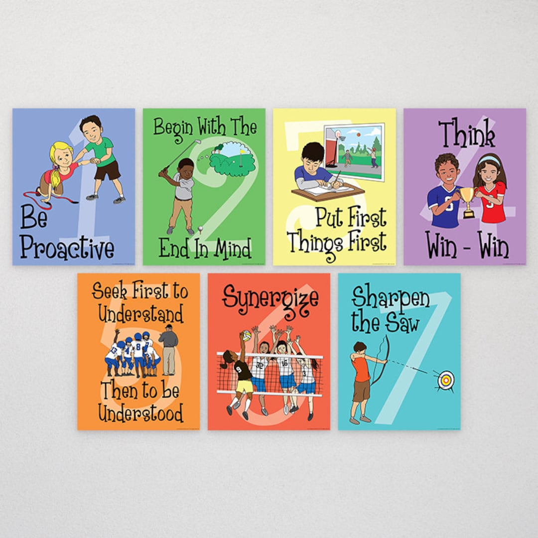 7-habit-posters-9x12-digital-sports-theme-etsy