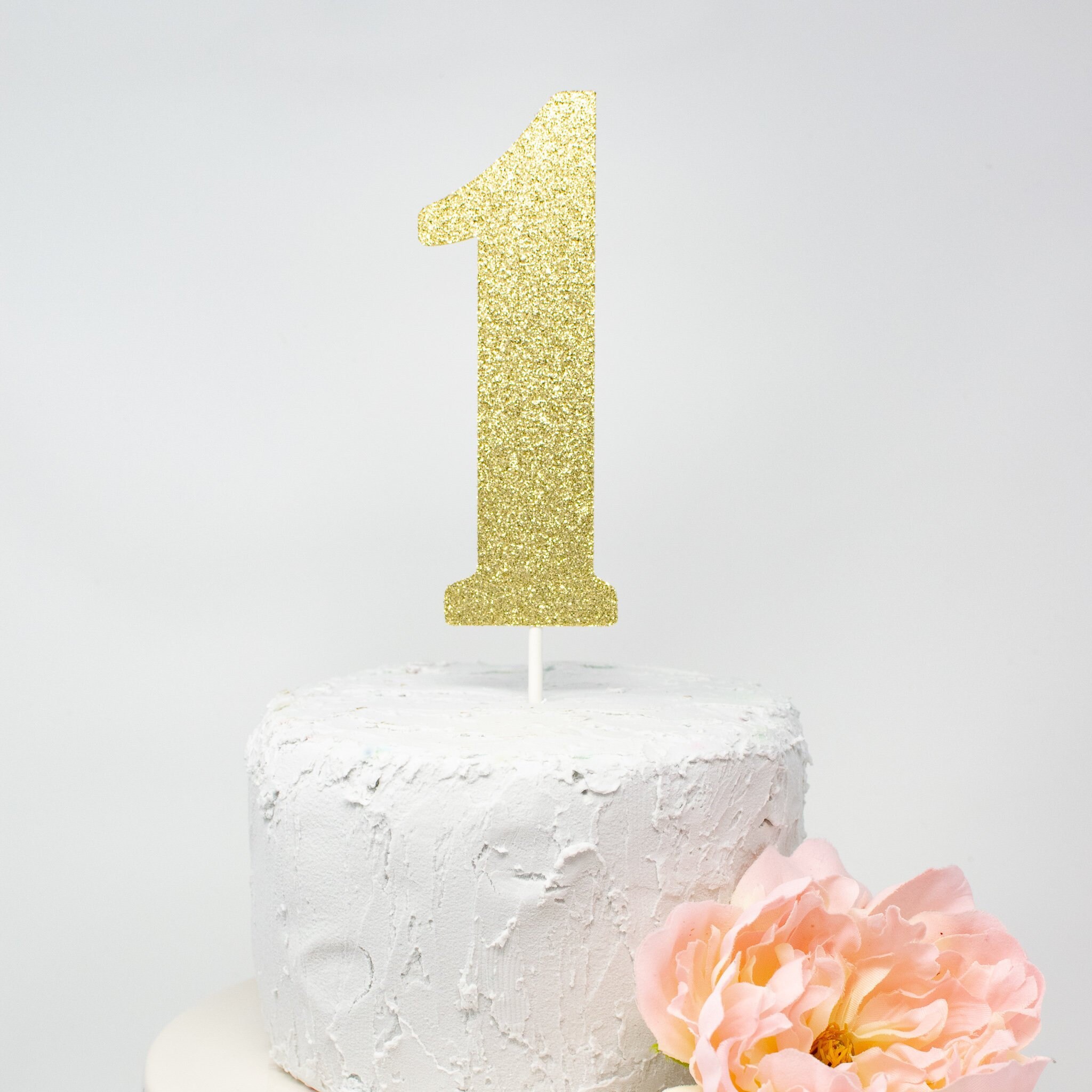 1st Birthday Cake Topper. Number 1 Cake Topper for a First | Etsy