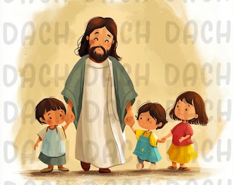 Let the little children come to me 2 png