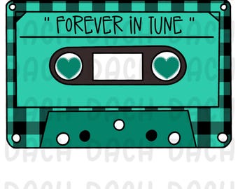 Forever in Tune teal png