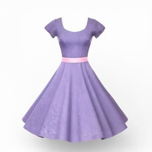 50s style bridesmaid dresses purple Purple Sweetheart 1950's Tea Length Country Style Vintage Bridesmaid Dresses main image 1