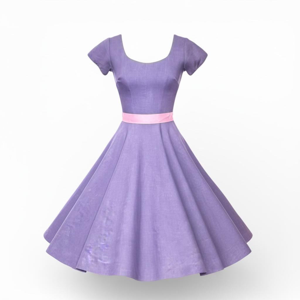 1950s Lavender Dress - Etsy