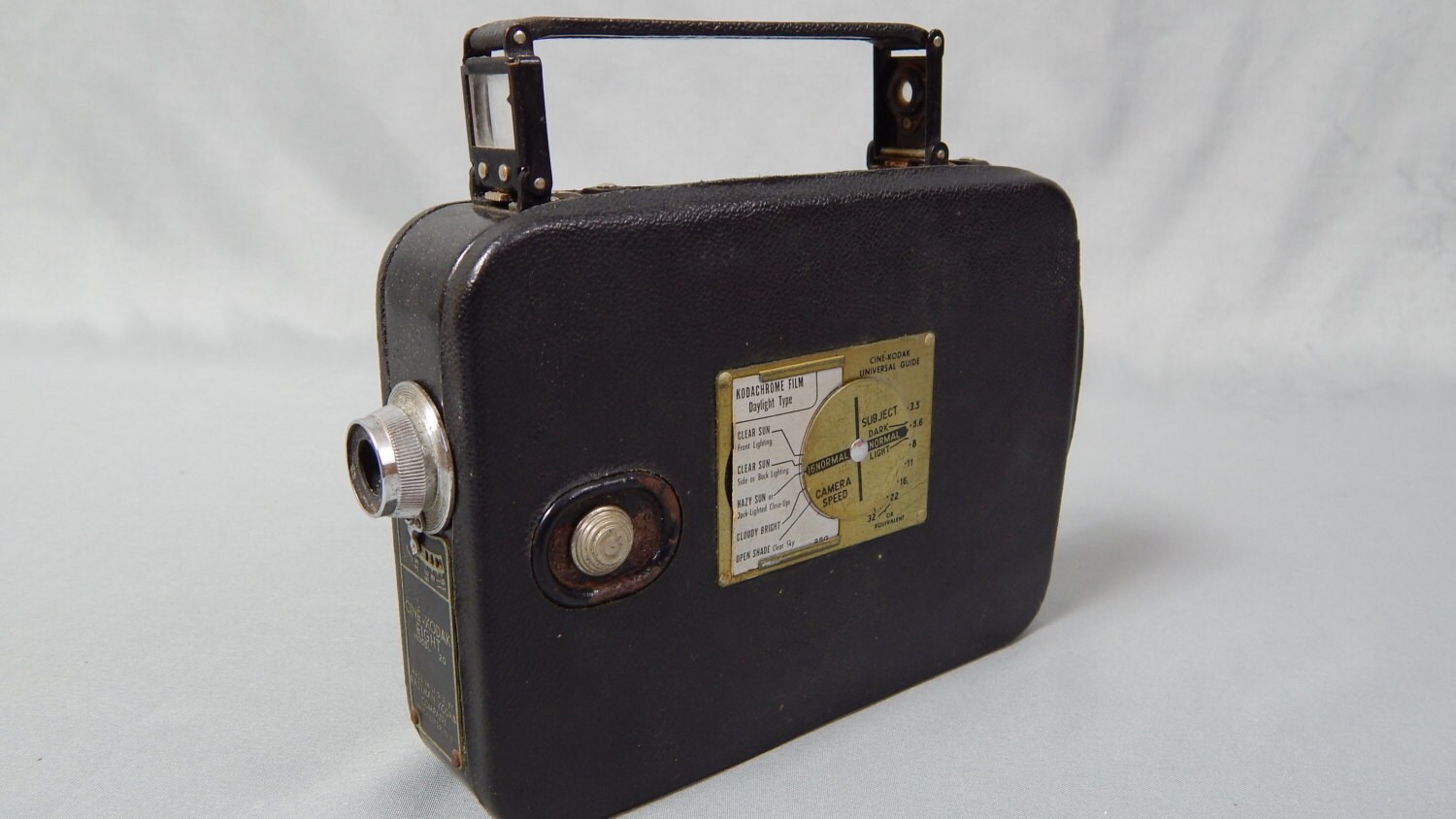 Vintage Kodak Cine cámara de cine en original caja de cuero | Etsy