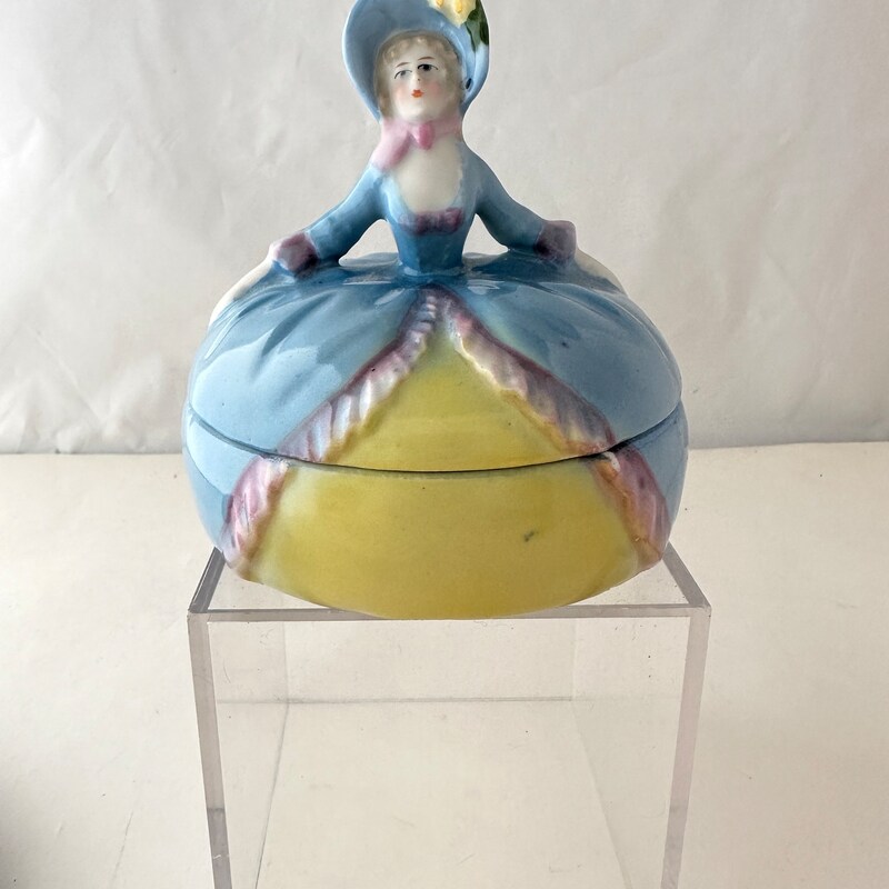 Porcelain Powder Box - Etsy