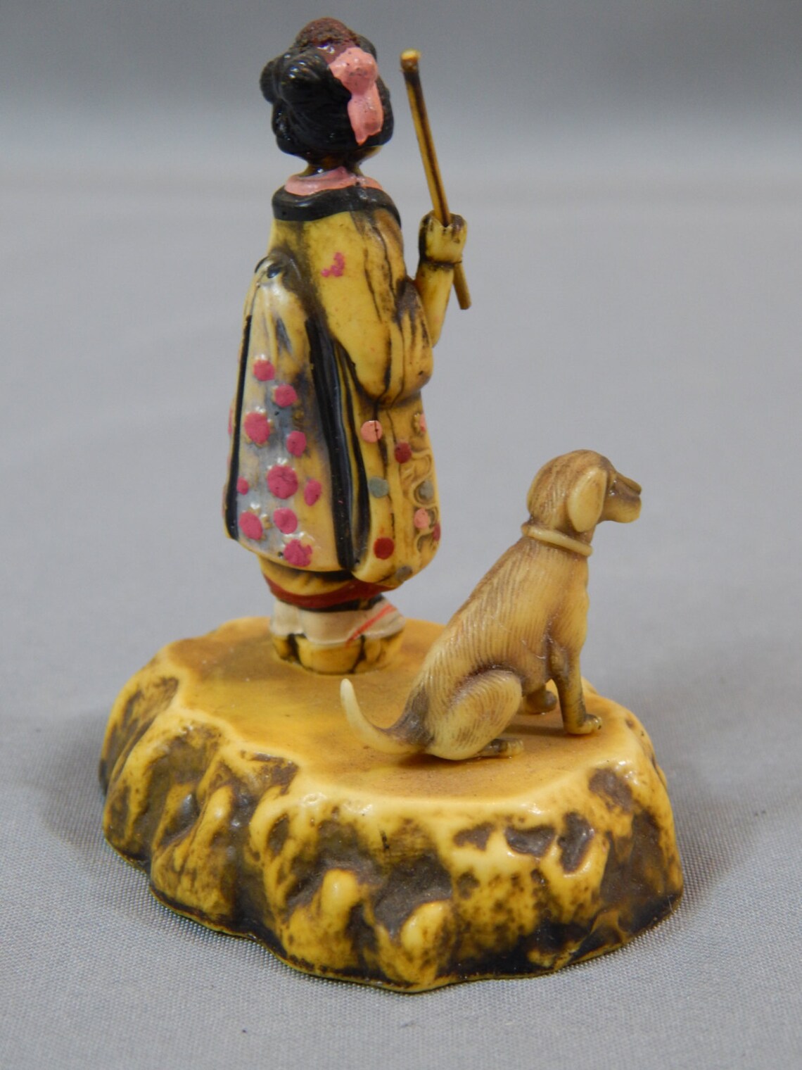 Antique Miniature Japanese Celluloid Figurine Geisha with Etsy