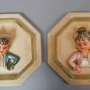 Vintage chalkware ladies - Etsy 日本