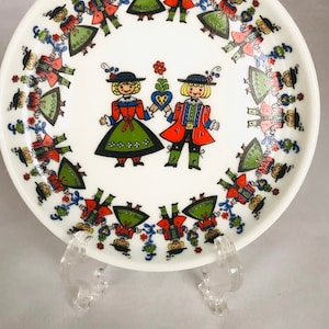 Vintage Miniature Fürstenberg Porcelain German Dish