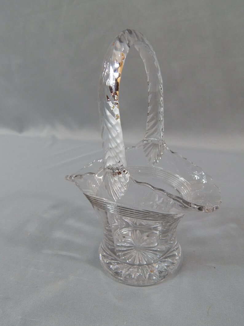 Antique Duncan Miller Mckee Glass Brides Basket or Tavern Etsy