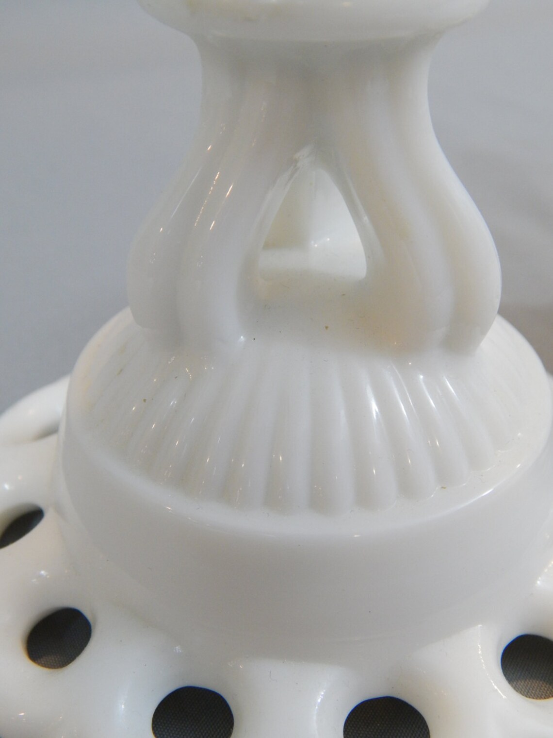 Lovely Pair of Westmoreland Milk Glass Candle Holders Doric Etsy