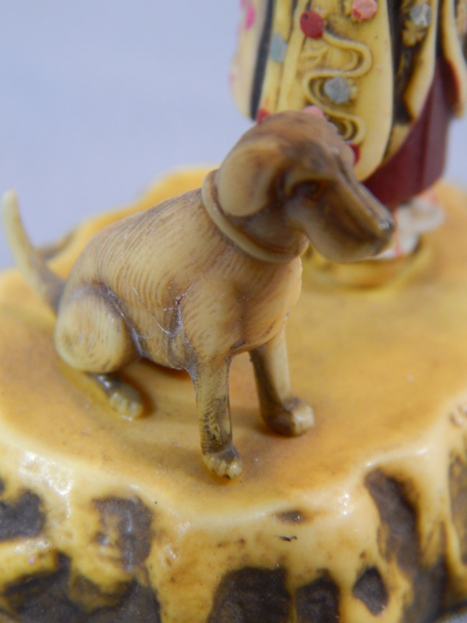 Antique Miniature Japanese Celluloid Figurine Geisha with Etsy