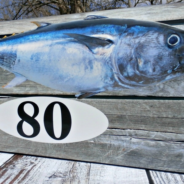 Blue Tuna Mailbox