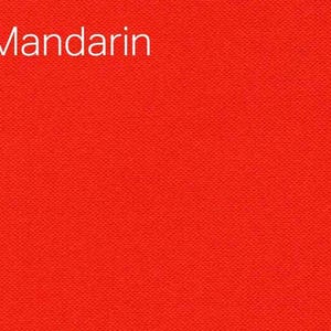 Orange 1,000 Denier CORDURA® Nylon Outdoor Urethane Coated DWR Durable Water Repellent Multiuse Fabric By The Yard