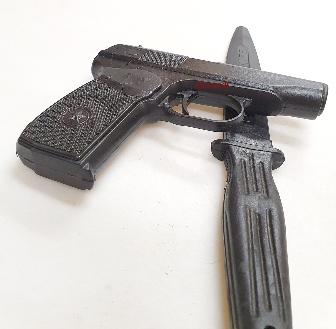 Set 2 Practice Rubber Training Gun PM MAKAROV Soviet Pistol Etsy