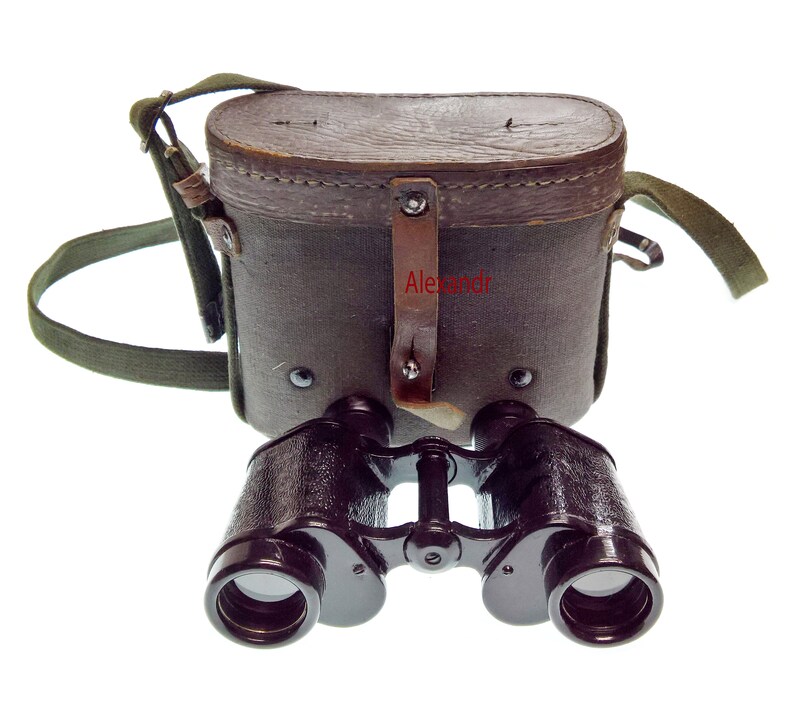 Original Soviet field military WW2 Commander binoculars 6x30 Etsy