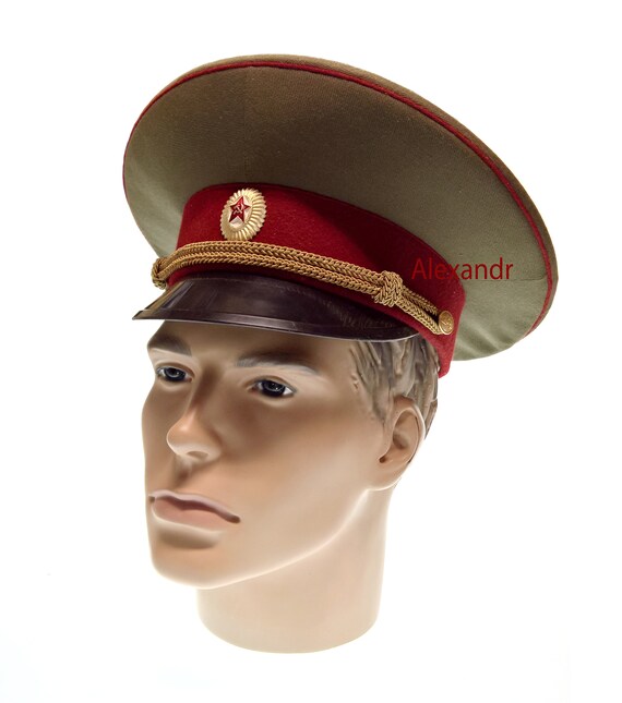 soviet peaked cap